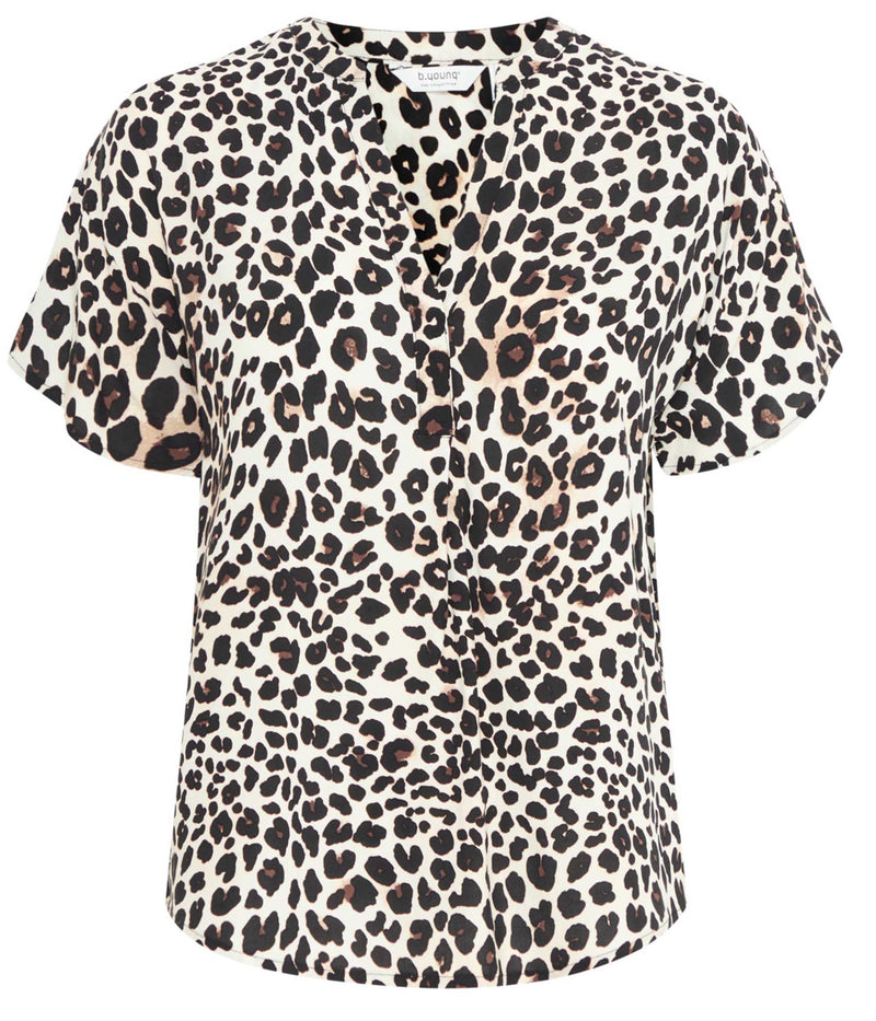 B.YOUNG JOELLA BLUSE I LEOPARD PRINT