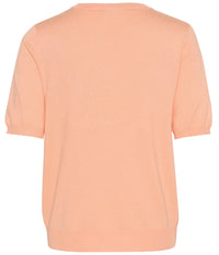 KAFFE LIZZA PULLOVER I PEACH