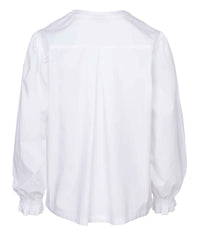 LUXZUZ ONE-TWO SHIRT IN WHITE